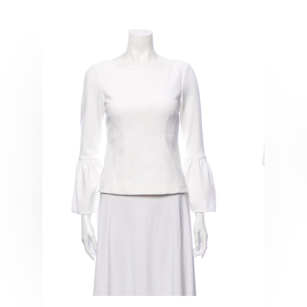 Tibi Bateau Neckline Blouse